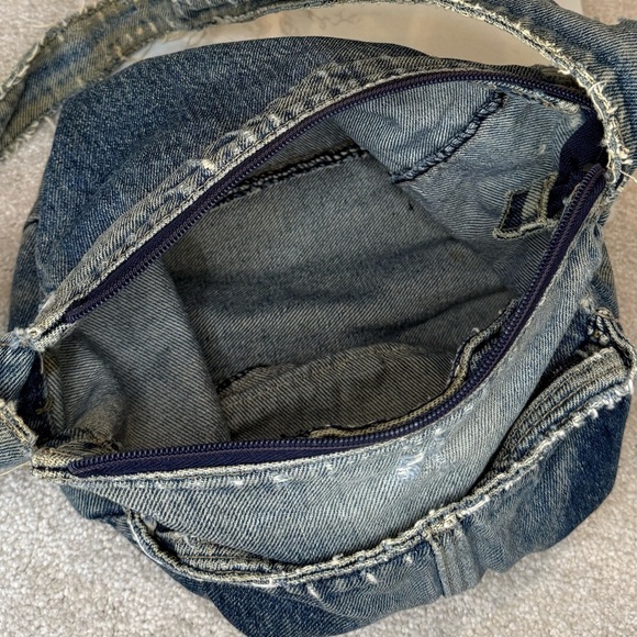 Mini Denim Shoulder Bag - Picture 6 of 8